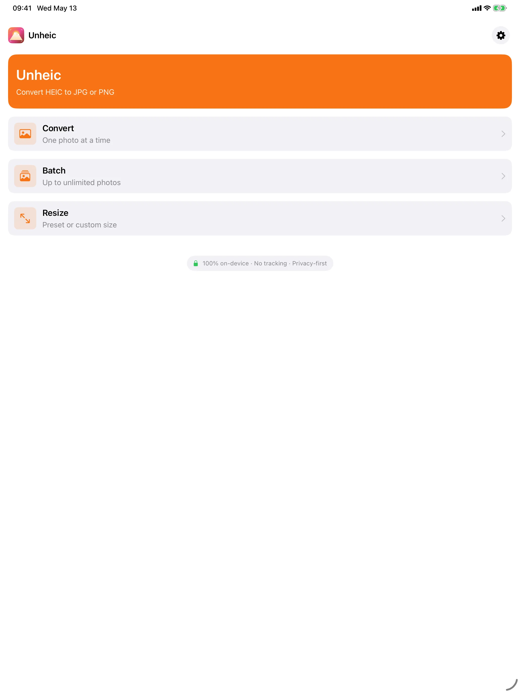 Unheic iPad 1