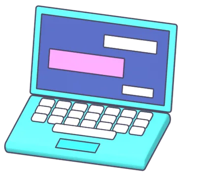 Laptop z gry AI Startup Tycoon